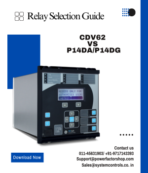 17-17b Relay Selection Guide- Voltage Controlled & Restrained Over Current Relay_cdv62 Vs P14da,p14dg