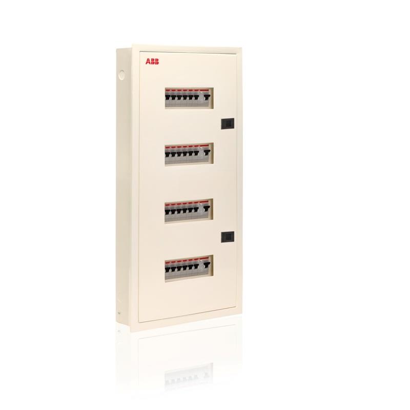 Abb 4row Of 14mod Flexible Db 56 Ip 43 With Metal Door