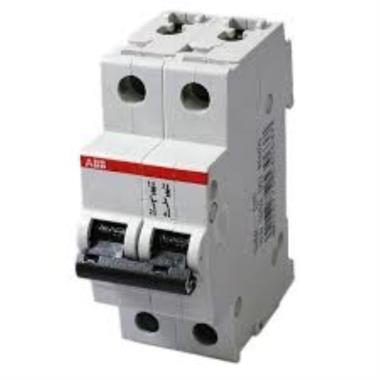 ABB Double Pole C Curve MCB DC 10 kA (S202M)