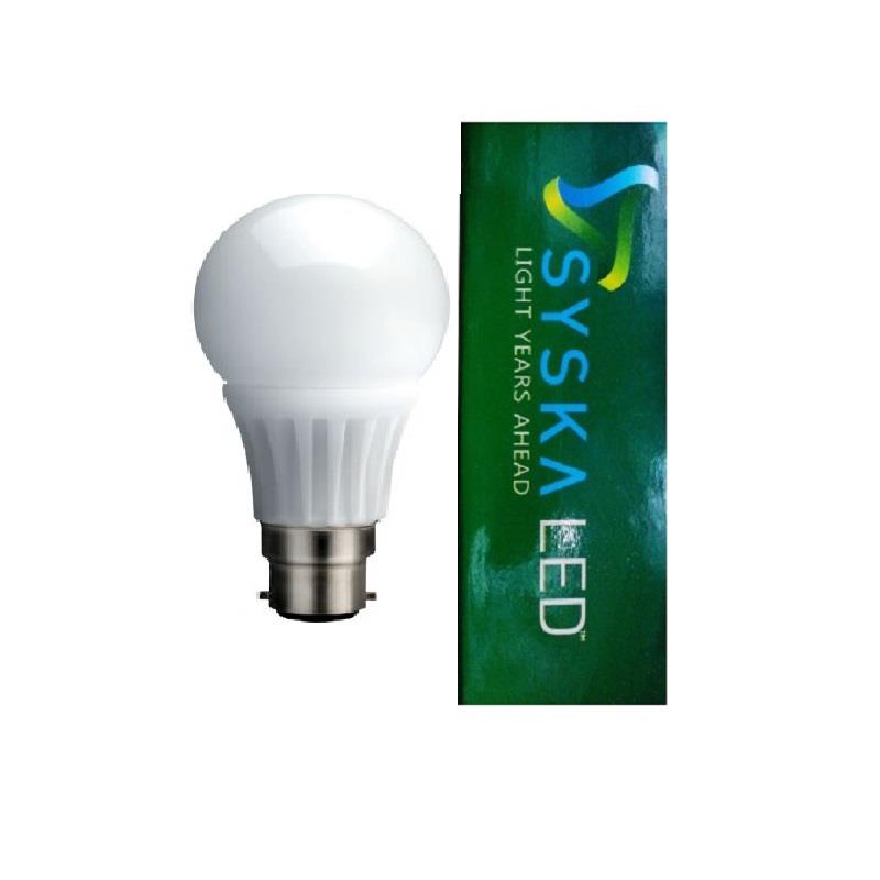 Syska 12W Led Glass Bulb White B22 (6500K),SSK-Q-A-1201,