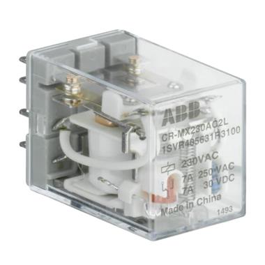 ABB Pluggable relays CR-M range with LED | ABB