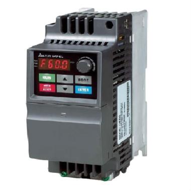 DELTA MS series SINGLE PHASE IP20 VFD DRIVE with inbuilt EMC Filter Detachable display unit