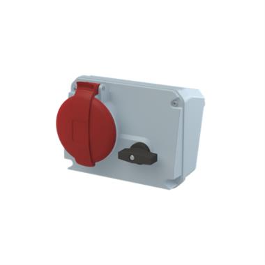 ABB Switched interlocked socket-outlet 6h 32A IP44 3P+N+E | ABB