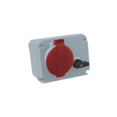 ABB Switched interlocked socket-outlet 6h 32A IP44 3P+N+E | ABB