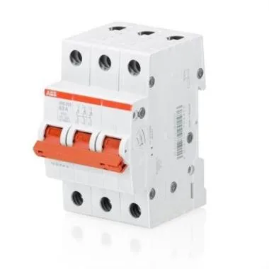 ABB 3P/ Three Pole Isolator Switch Disconnector (E200 SERIES) ABB 3P/ Three Pole Isolator Switch Disconnector (E200 SERIES)