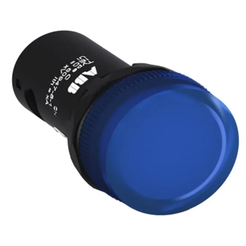 ABB 48-60 VAC/ DC COMPACT PILOT LIGHT WITH INTEGRATED LED