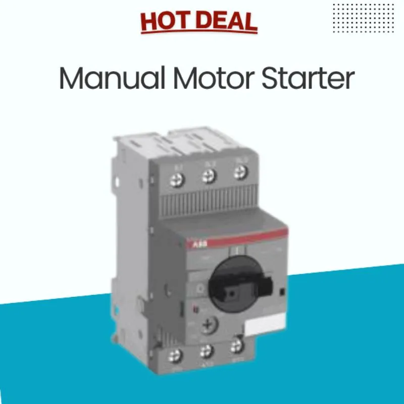 ABB Manual motor starter With thermal and electromagnetic protection MPCB